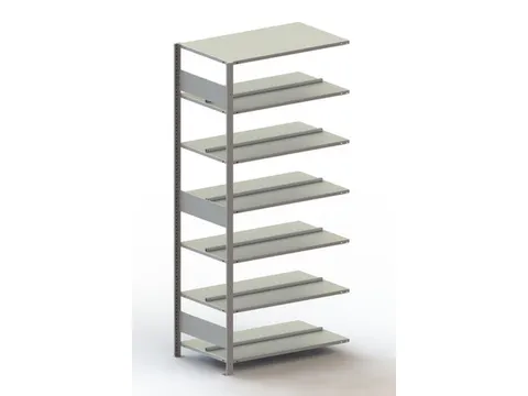 dossierstelling,aanbouwveld,HxBxD 2200x1006x636mm,vaklast 80kg