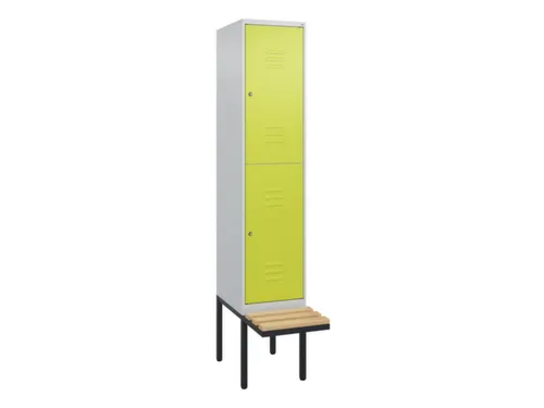 Dubbeldekse dekenkist,HxBxD 2120x400x815mm,1x2vak.,vak B 400mm