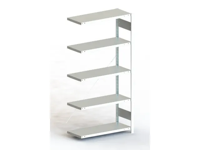 Inhaakstelling Aanbouwveld 2000x1006x436mm 5legborden 200kg