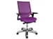 Siège De Bureau Pivotant Violâtre Assise Hxlxp 420-550X480X460Mm