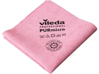 microvezeldoek Purmicro Active 38x35cm 5 stuks rood - 1