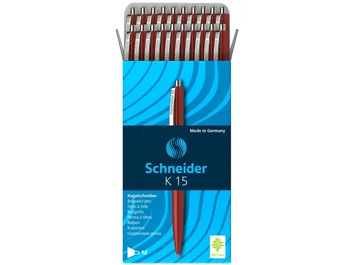 Balpen Schneider K15 medium rood
