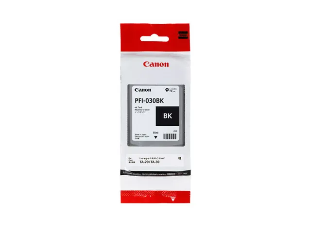 Canon PFI-030BK, Zwart, Inkt op pigmentbasis, 55 ml, 1 stuk(s)