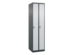 locker,HxBxD 1850x500x500mm,2vak,vak B 250mm,draaigrendel