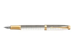 Vulpen Parker IM Premium Pearl Lacquer GT Finish Fijn Blauwe inkt