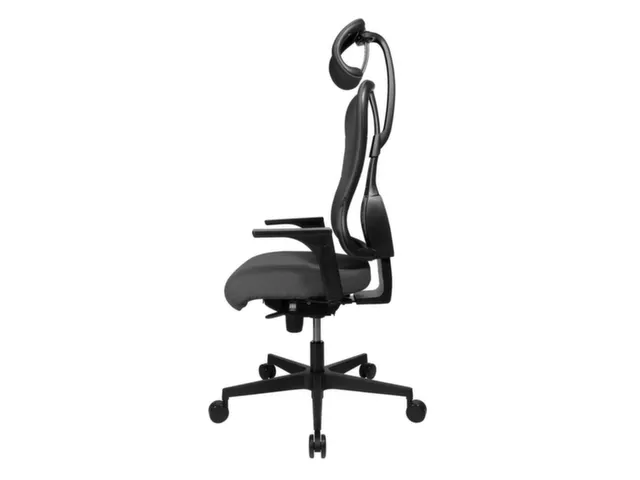 chaise de bureau pivotante,Mécan. synchrone,a. accoudoirs,appui-tête