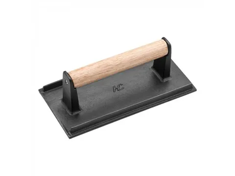 Vlees braad gewicht gietijzer