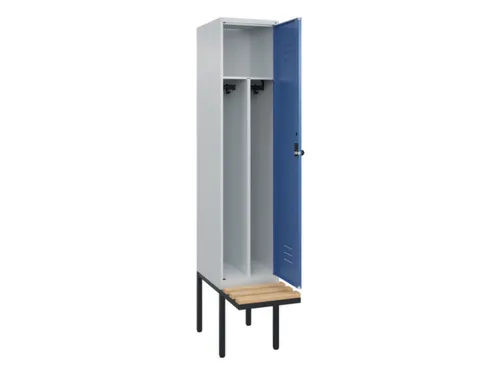 locker voor scheiding van kleding,HxBxD 2120x400x815mm,1vak