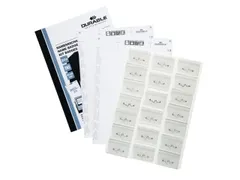 Badge Durable 8696 Set Congres Met Speld 40x60mm