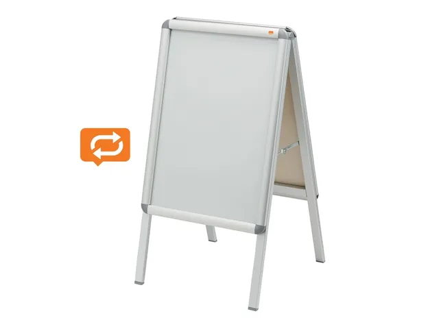 Stoepbord Nobo A2 47,5x89cm met kliklijst
