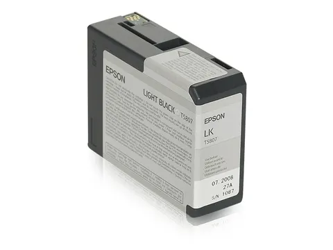 Epson T5807 inktcartridge licht zwart