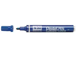 Viltstift Pentel N50 rond blauw 1.5-3mm