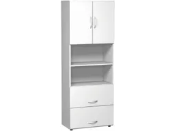 kantoor-combikast HxBxD 2160x800x420mm 2hangmappenframes wit