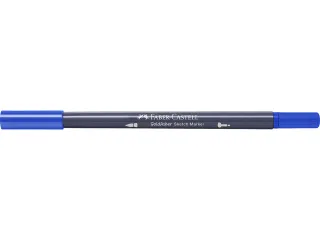 Sketchmarker Faber-Castell Goldfaber 151 helioblue reddish op alcoholb - 4