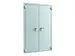 Kluisdeur St. Gallen D4 klasse I dubbeldeurs 2000x1200x240mm