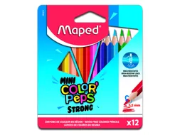 Kleurpotlood Maped Color'Peps Mini Strong set à 12 kleuren