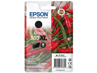 Epson inktcartridge 503 XL Singlepack C13T09R14010 Zwart 550 pagina's - 1