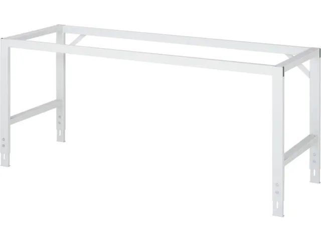 établi,HxlxP 760-1080x2000x800mm,hêtrepanneau,huilé,force 500kg