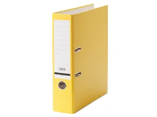 Ordner Qbasic A4 80mm karton geel - 1