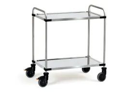 Roestvrijstalen Wagens 5011 120kg 1000x500mm 2 Etages