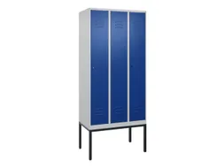 locker voor scheiding van kleding,HxBxD 2120x900x500mm,3vak