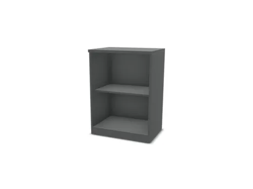 kantoorstelling,HxBxD 825x600x445mm,MS-donkergrijs