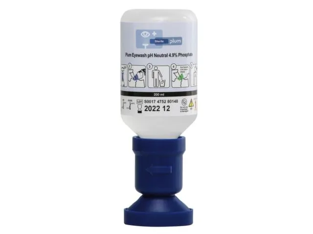 Flacons Lave-Oeil 10X Solution Ph Neutre Din En 15154-4