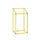 Afvalverzamelaar Groot Volume 1190x630x540mm 240 Liter Ral1023