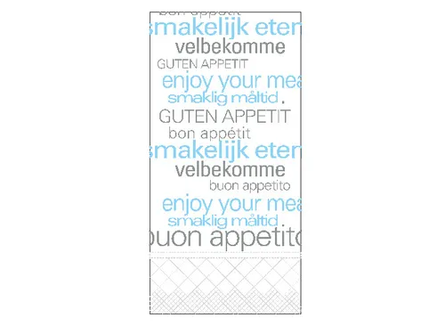Tork 477304 Lunchservet Text 33x33cm