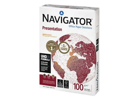 Kopieerpapier Navigator Presentation A4 100 Gram Wit