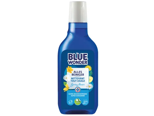 Allesreiniger Blue Wonder met dop dosering 750ml