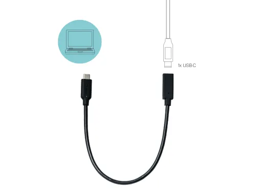i-tec USB-C Extender Cable (30 cm)