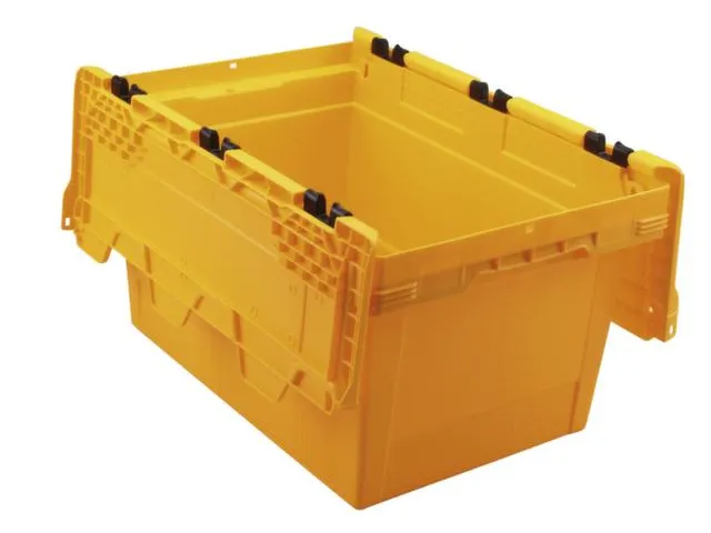 Euronorm-herbruikbare bakken,HxLxB 349x600x400mm,PP,geel