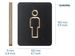 Pictogram Europel man zwart - 1