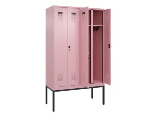 locker voor scheiding van kleding,HxBxD 2120x1200x500mm,4vak - 1