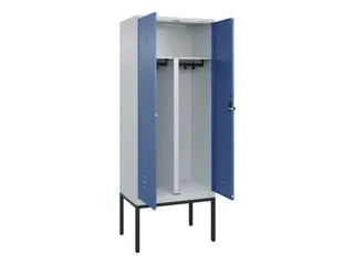 PBM-locker,HxBxD 2120x800x500mm,2vak,vak B 400mm,draaigrendel - 2