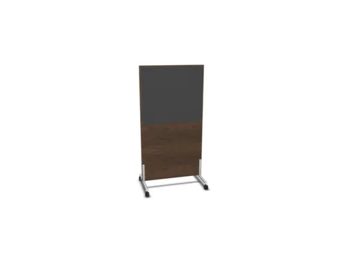 scheidingswand,HxB 1545x800mm,NV bruin hickory,BN8010-antraciet