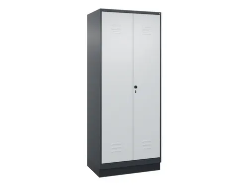 wasgoedverdeelkast,HxBxD 1950x800x500mm,vak B 400mm,draaigrendel