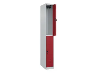 dubbeldekse locker,HxBxD 1850x250x500mm,1x2vak.,vak B 250mm - 2