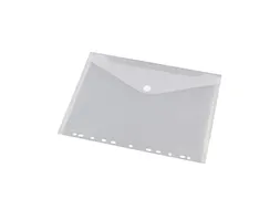 Enveloptas Velcro Sluiting A4 Geperforeerd 11-gaats Wit 10 Stuks