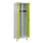 locker voor scheiding van kleding,HxBxD 1950x600x500mm,2vak