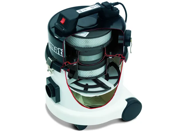 Cleanroom stofzuiger CRQ370 wit met kit A1