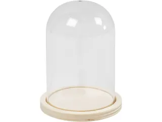 Stolp Creativ Company met houten voet 9.5cm x 6cm - 1