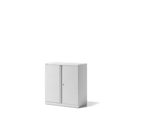 kantoorkast openslaande deuren HxBxD 1000x914x470mm Stalen verkeerswit