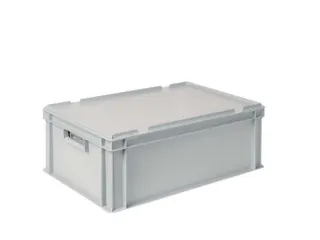 Euronorm-stapelbak,m. isoleerbox,HxLxB 220x600x400mm,44,5/20,4l,HDPE - 1