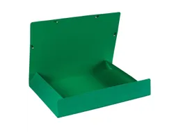 Elastomap met 3 kleppen glanskarton 600gm² - A3-Groen