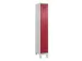 locker voor scheiding van kleding,HxBxD 1950x300x500mm,1vak