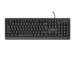 Toetsenbord Trust Primo zwart QWERTY
