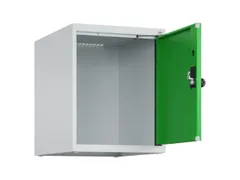 opzetkast,v. locker,1vak.,vak B 400mm,HxBxD 500x400x500mm,draaigrendel
