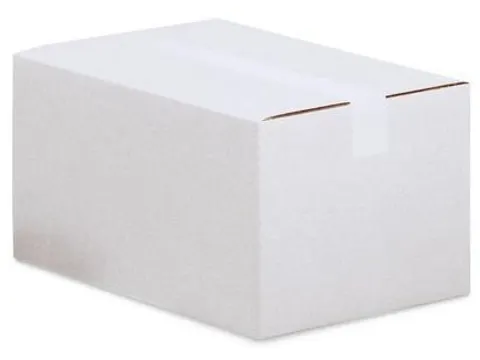 Verzenddoos enkele golf 3 mm wit 305 x 220 x 80 mm